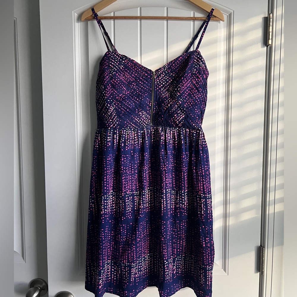 Roxy Zipper Front Mini Dress